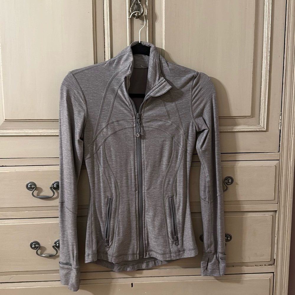 Grey Lulu align jacket